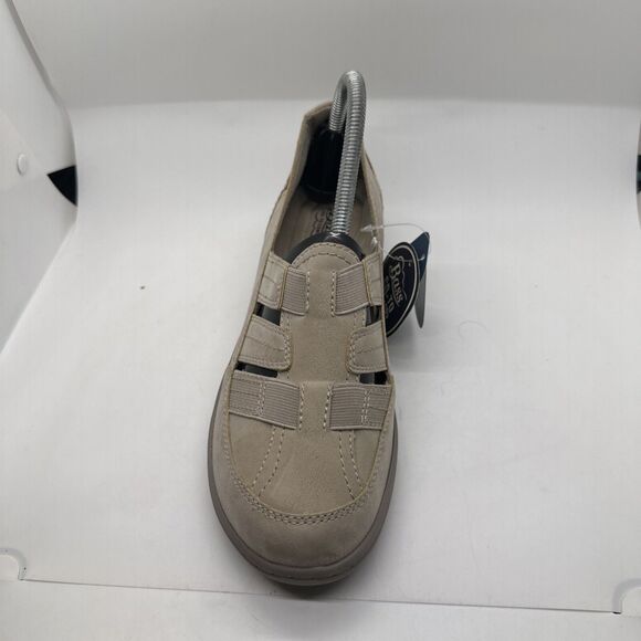 Bass Shoes Womens 8.5M Silliant Fisherman Tan Slip On Casual Comfort Wedge Heels - Picture 4 of 15